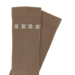 Jacquard logo socks