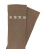 Jacquard logo socks