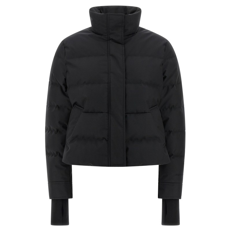 Cropped down jacket