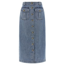 'Denim Pencil' skirt