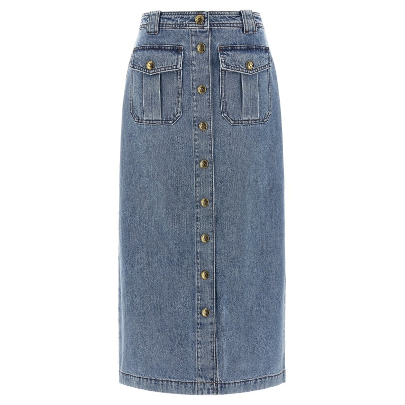 'Denim Pencil' skirt