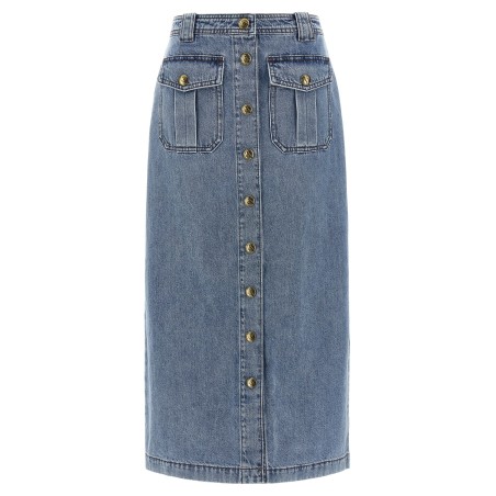 'Denim Pencil' skirt