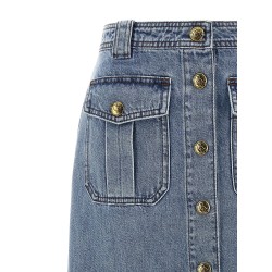 'Denim Pencil' skirt