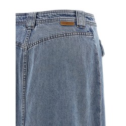'Denim Pencil' skirt