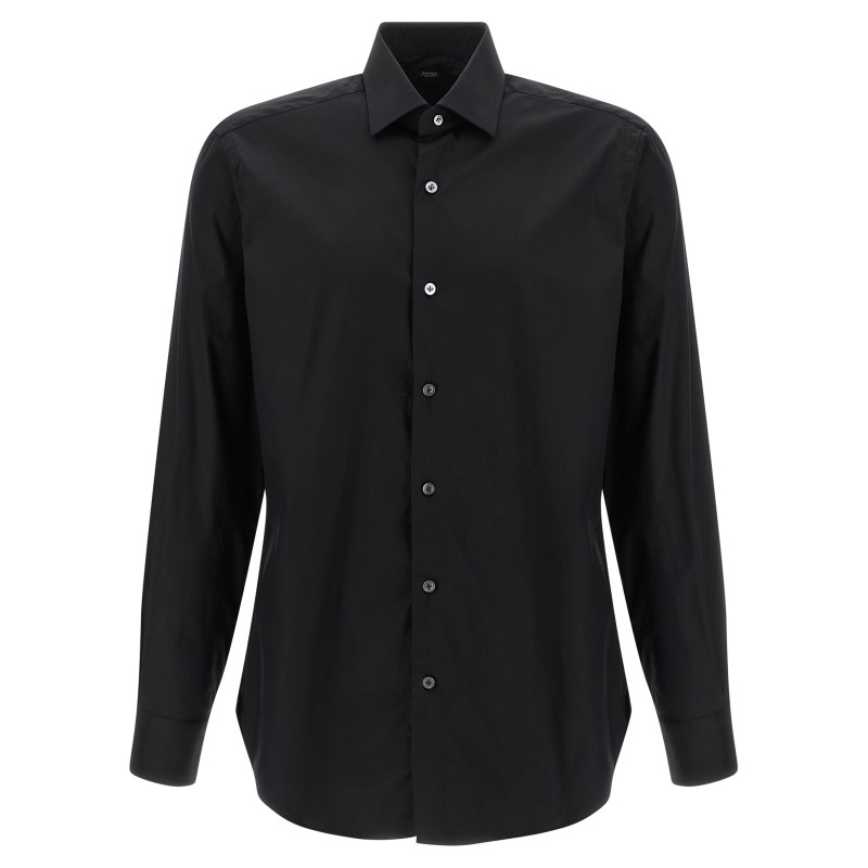 Stretch cotton shirt