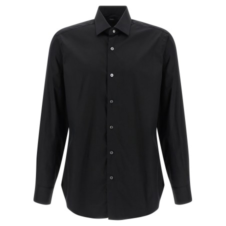 Stretch cotton shirt