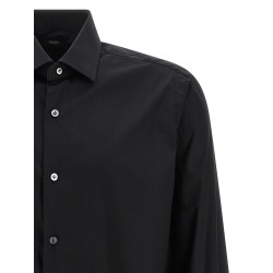 Stretch cotton shirt