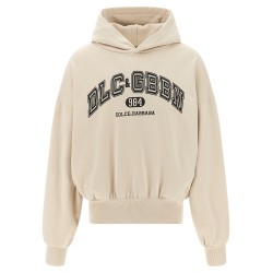 Logo print hoodie