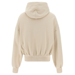 Logo print hoodie