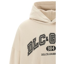 Logo print hoodie