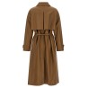 Nappa trench coat