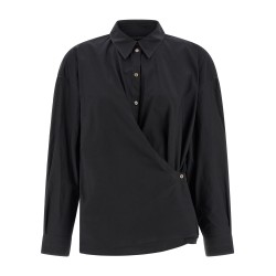 'Straight Collar Twisted' shirt