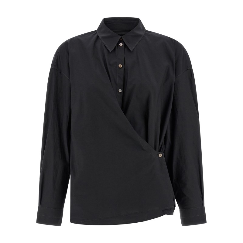 'Straight Collar Twisted' shirt