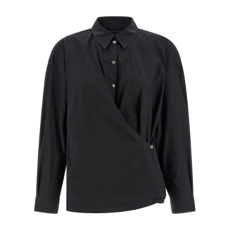 'Straight Collar Twisted' shirt