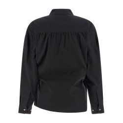'Straight Collar Twisted' shirt