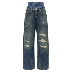 Double layer jeans