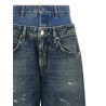 Double layer jeans