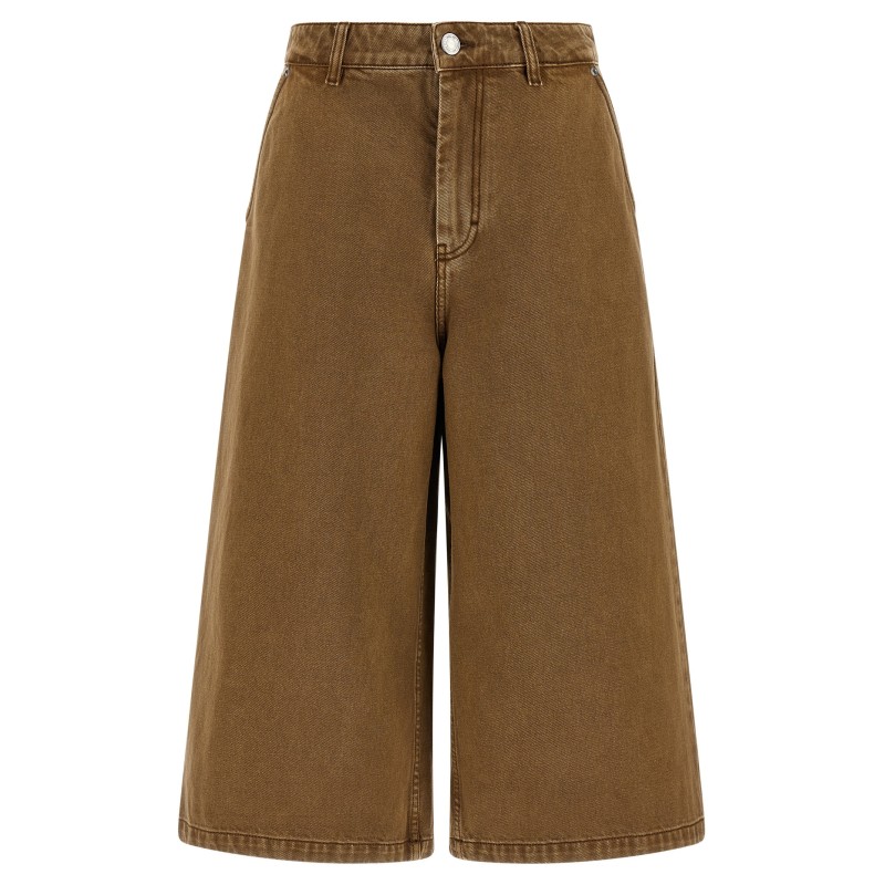 Denim bermuda shorts