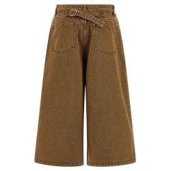 Denim bermuda shorts