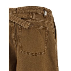 Denim bermuda shorts