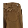 Denim bermuda shorts