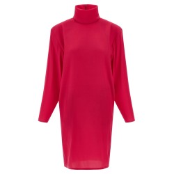 Structured shoulder dress