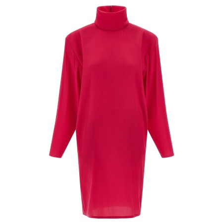Structured shoulder dress