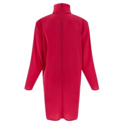 Structured shoulder dress