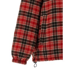 Reversible front logo down jacket