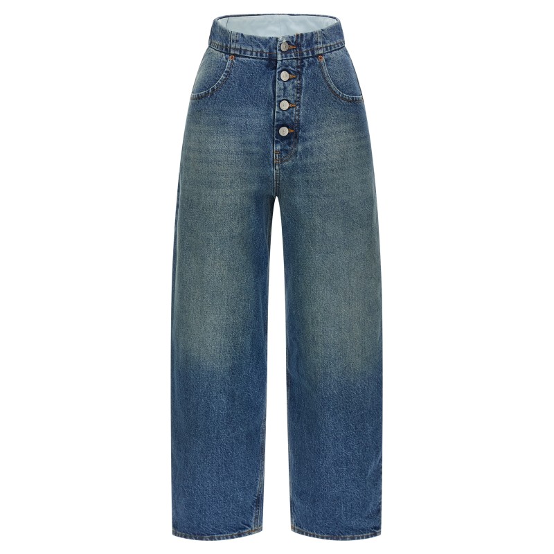 Straight leg jeans