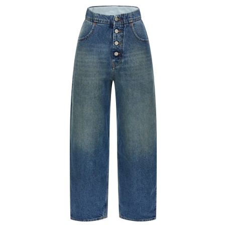 Straight leg jeans
