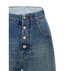 Straight leg jeans