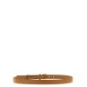Leather belt