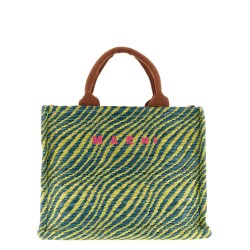 Raffia handbag