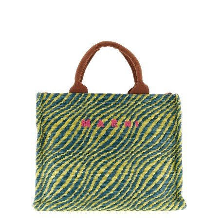 Raffia handbag