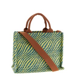 Raffia handbag