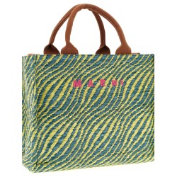 Raffia handbag