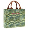 Raffia handbag