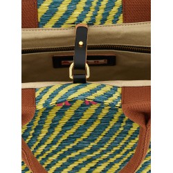 Raffia handbag