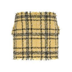 Lurex tweed skirt
