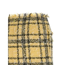 Lurex tweed skirt