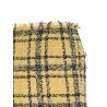 Lurex tweed skirt