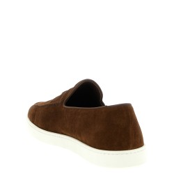 Suede loafers