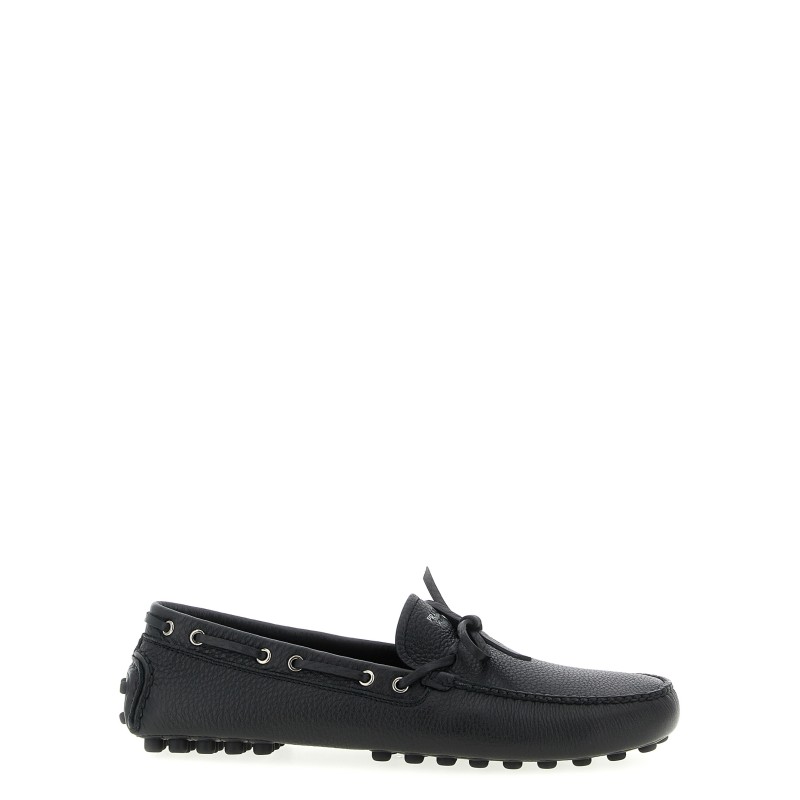 Leather loafers