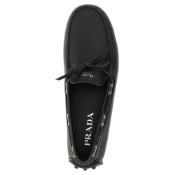Leather loafers