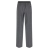 Velour wool pants
