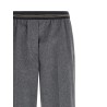 Velour wool pants
