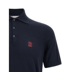 Logo embroidery polo shirt