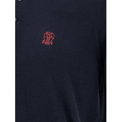 Logo embroidery polo shirt