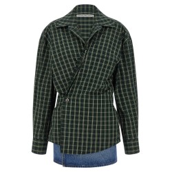 Wallet shirt dress